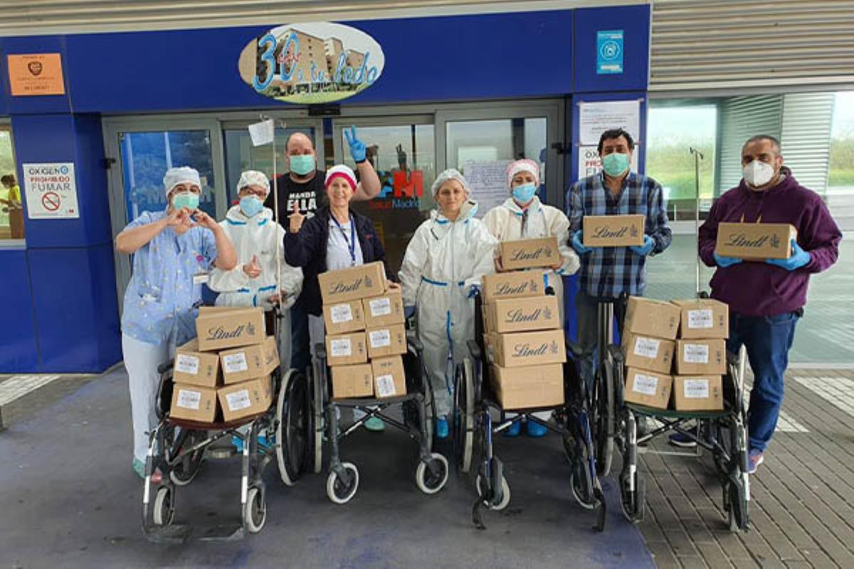 Dos meses en los que las Peñas han estado recaudando dinero para donar material sanitario a los centros sanitarios