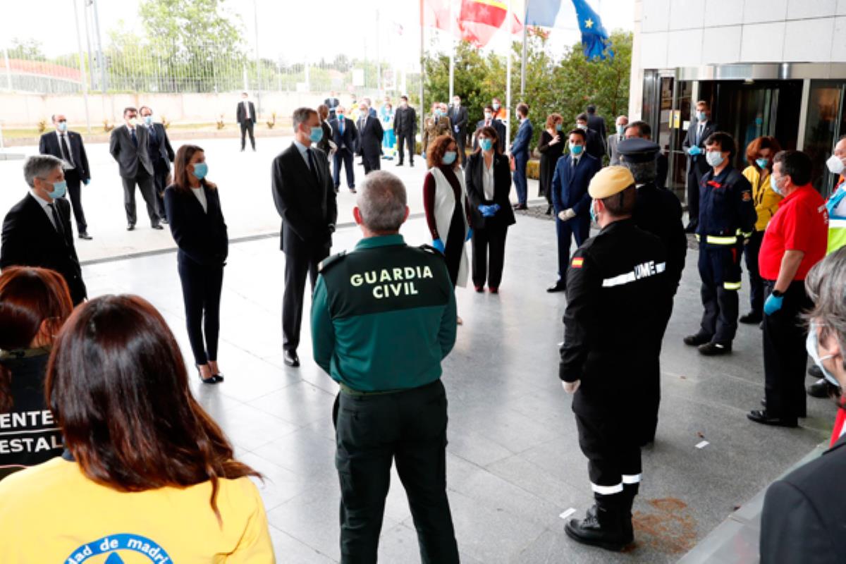 Estuvieron acompañados, en todo momento, por la alcaldesa de Pozuelo de Alarcón