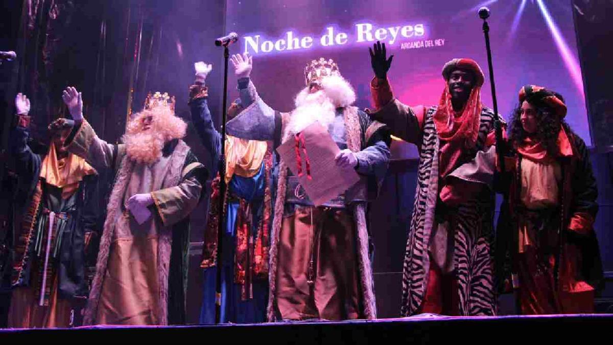 Sus Majestades de Oriente serán recibidos en la locomotora argandeña para la Cabalgata de Reyes 2026