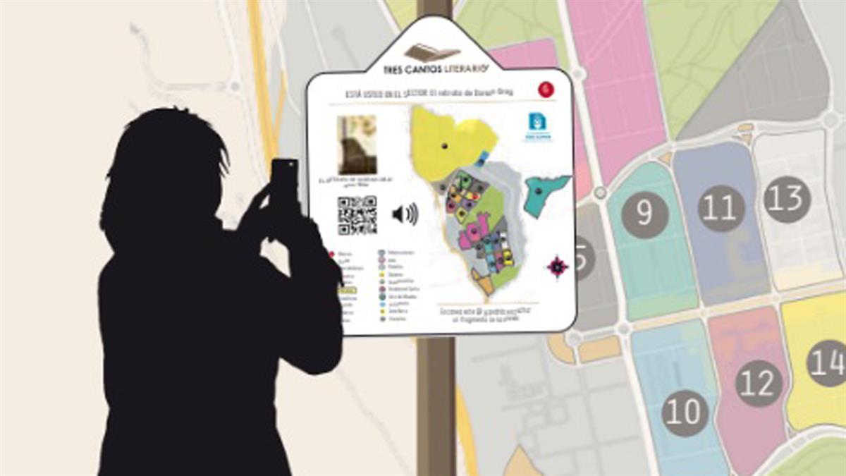 'Tres Cantos Literario' es una iniciativa del Ayuntamiento en colaboración con los vecinos con un mapa literario de la localidad para el Día Mundial del Libro 