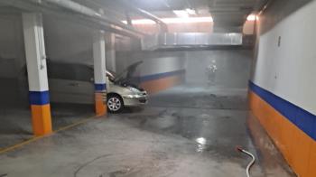 Los Bomberos tuvieron que trasladarse hasta un segundo incendio en otra zona del municipio