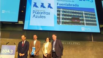 Fuenlabrada revalida por séptimo año consecutivo las tres Pajaritas Azules que reconocen el trabajo de la recogida de residuos