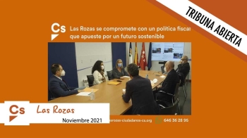 Cs Las Rozas apuesta por la bajada de impuestos 