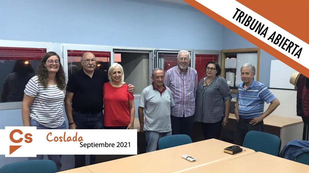 Este mes el grupo de Ciudadanos Coslada no tiene nada que decirnos