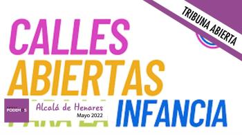 “Nos sumamos a la acción Europea #Streetsforkids del 6 de Mayo que reclama calles seguras para nuestros menores”