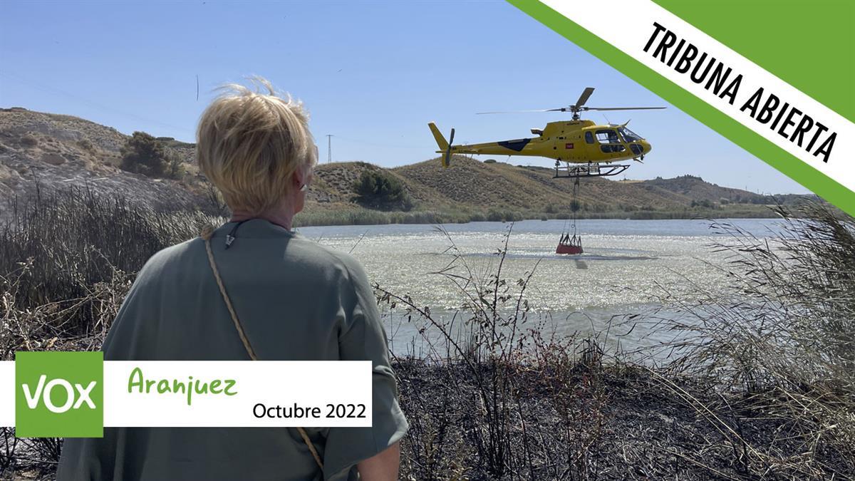 VOX Aranjuez exige que se recupere la reserva natural del Regajal-Mar de Ontígola