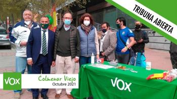 Este mes, el grupo municipal de VOX Colmenar Viejo no tiene nada que decirnos 