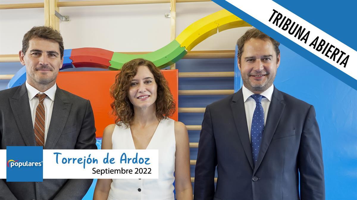 El alcalde y la presidenta de la Comunidad de Madrid cumplen su compromiso y Torrejón cuenta con su primer Colegio de Educación Especial público denominado “Iker Casillas”