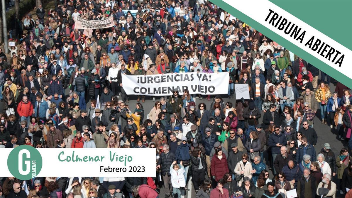 Colmenar se levanta por la Sanidad Pública