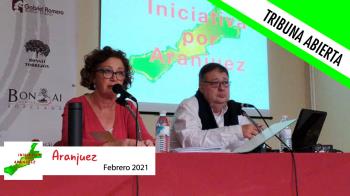 Opinión | Espacio habilitado para la Tribuna Abierta mensual del grupo municipal Iniciativa por Aranjuez 