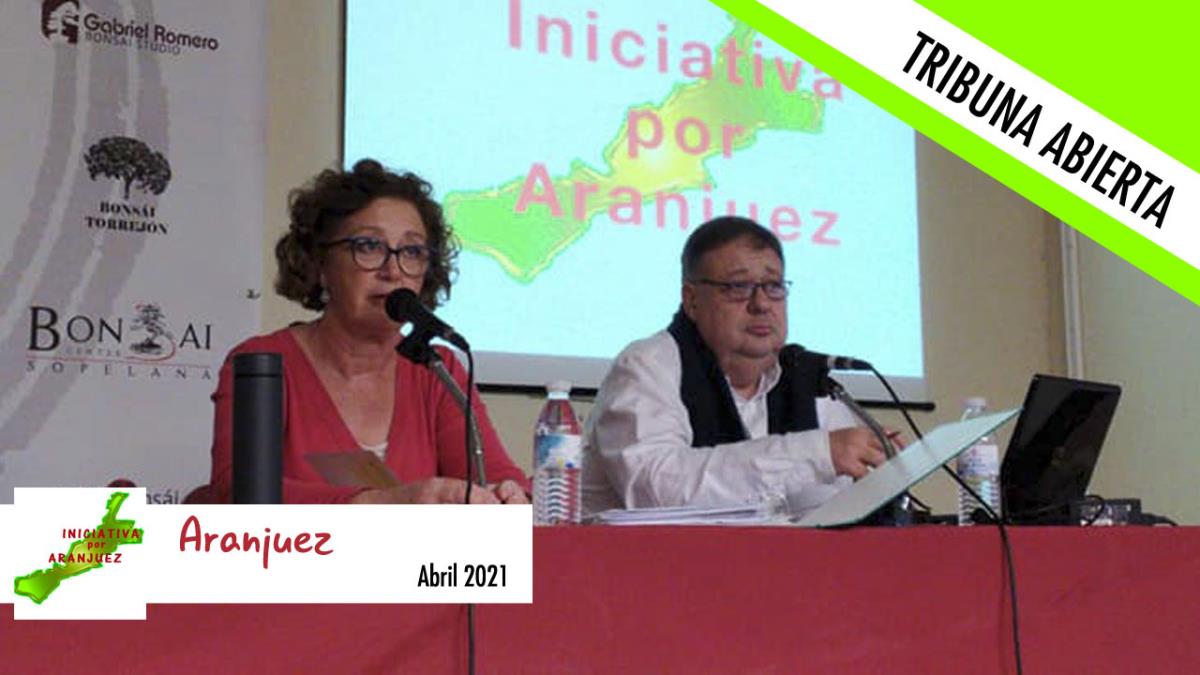 Este mes, el Grupo Municipal Iniciativa por Aranjuez no tiene nada que decirnos