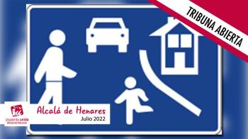 IU Alcalá de Henares proponemos mejorar la seguridad vial en los accesos peatonales a colegios e institutos