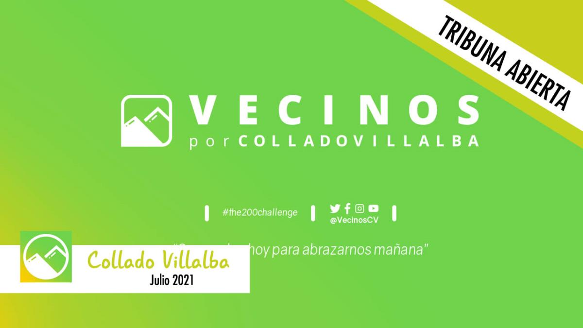 Este mes, Vecinos por Collado Villalba no tiene nada que decirnos