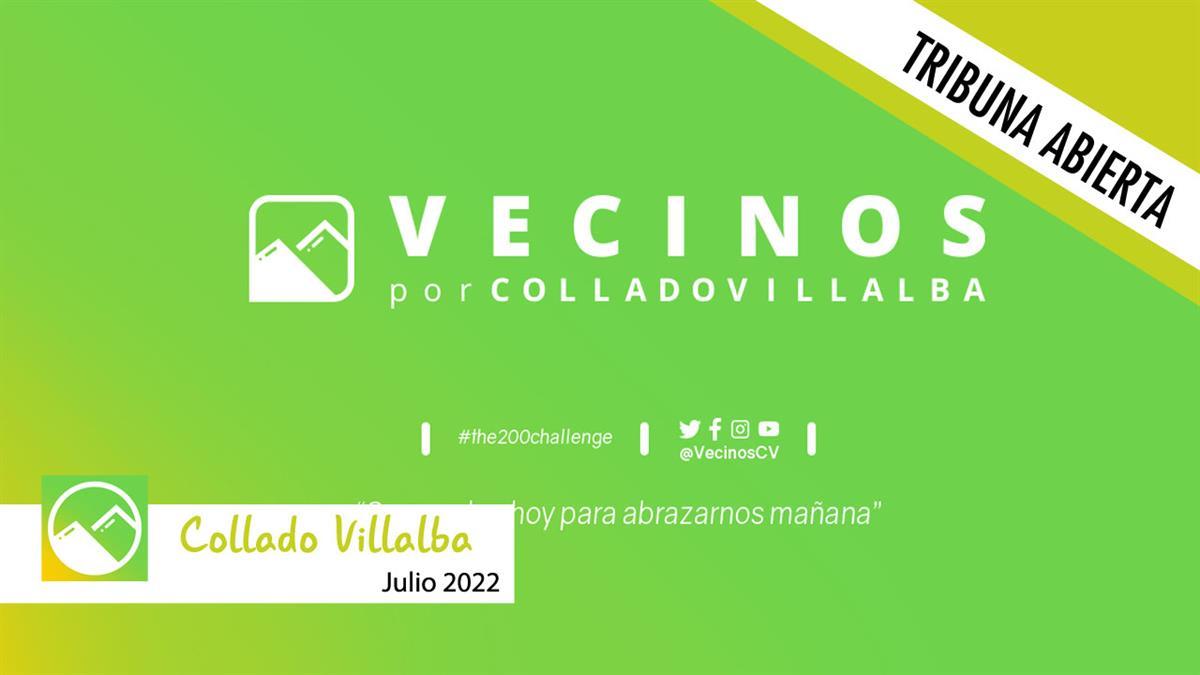 Vecinos Por Collado Villalba no tiene nada que decirnos