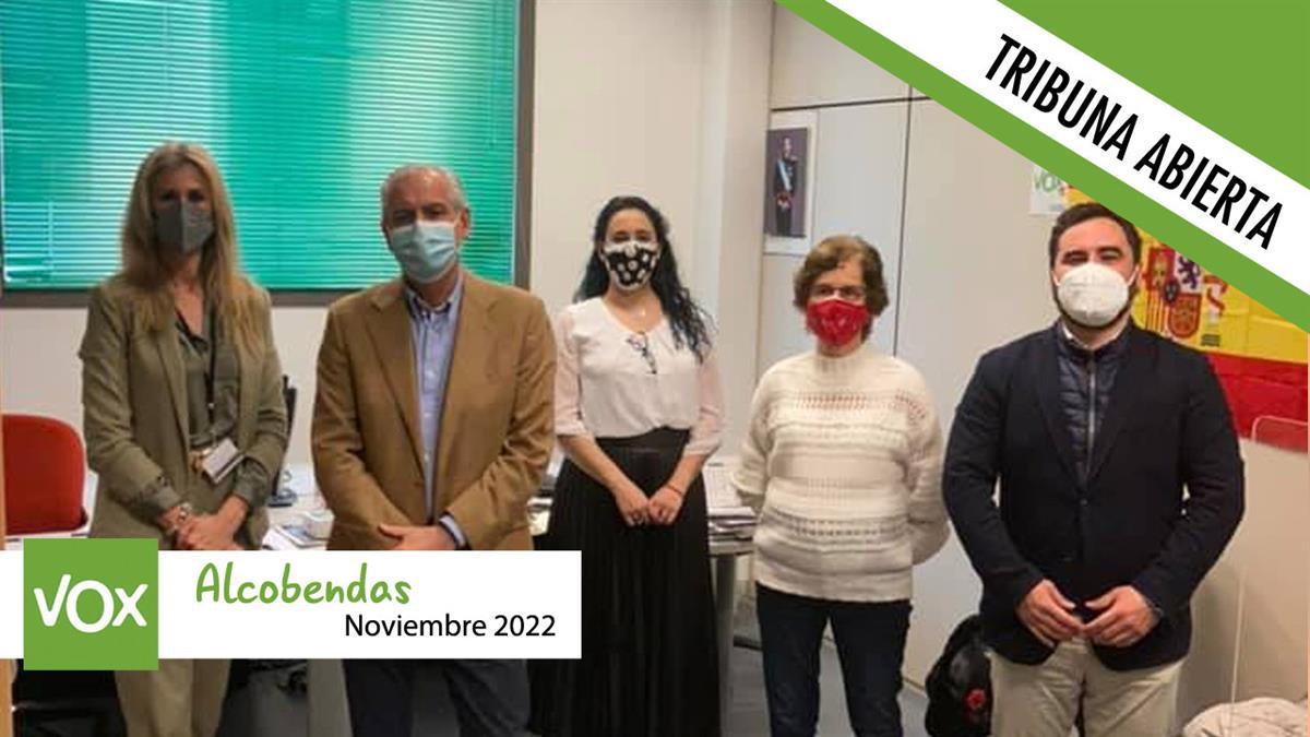 Este mes, el grupo municipal de VOX Alcobendas no tiene nada que decirnos
