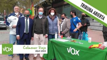 Este mes el grupo municipal de VOX de Colmenar Viejo no tiene nada que contarnos