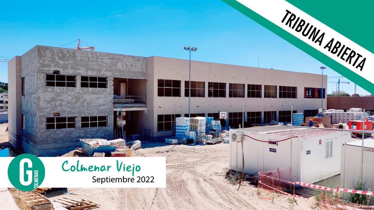 Comienza el curso escolar y el CEIP Héroes del 2 de mayo sigue en obras y sin Aulario
