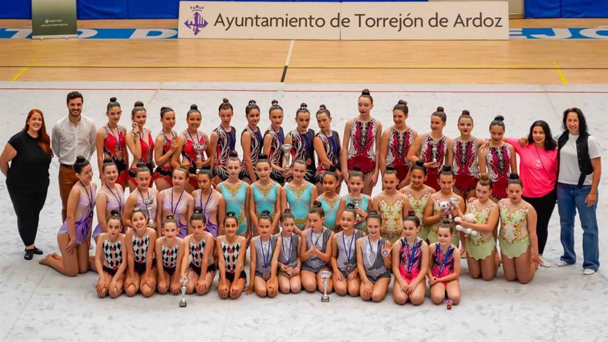 El evento contó con la participación de alrededor de 230 gimnastas