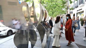 Las esculturas podrán verse en las calles de la capital hasta el próximo 18 de junio