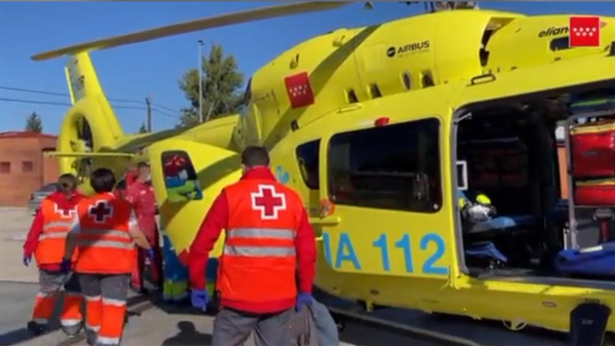 El joven ha sido hospitalizado en el Hospital Puerta de Hierro