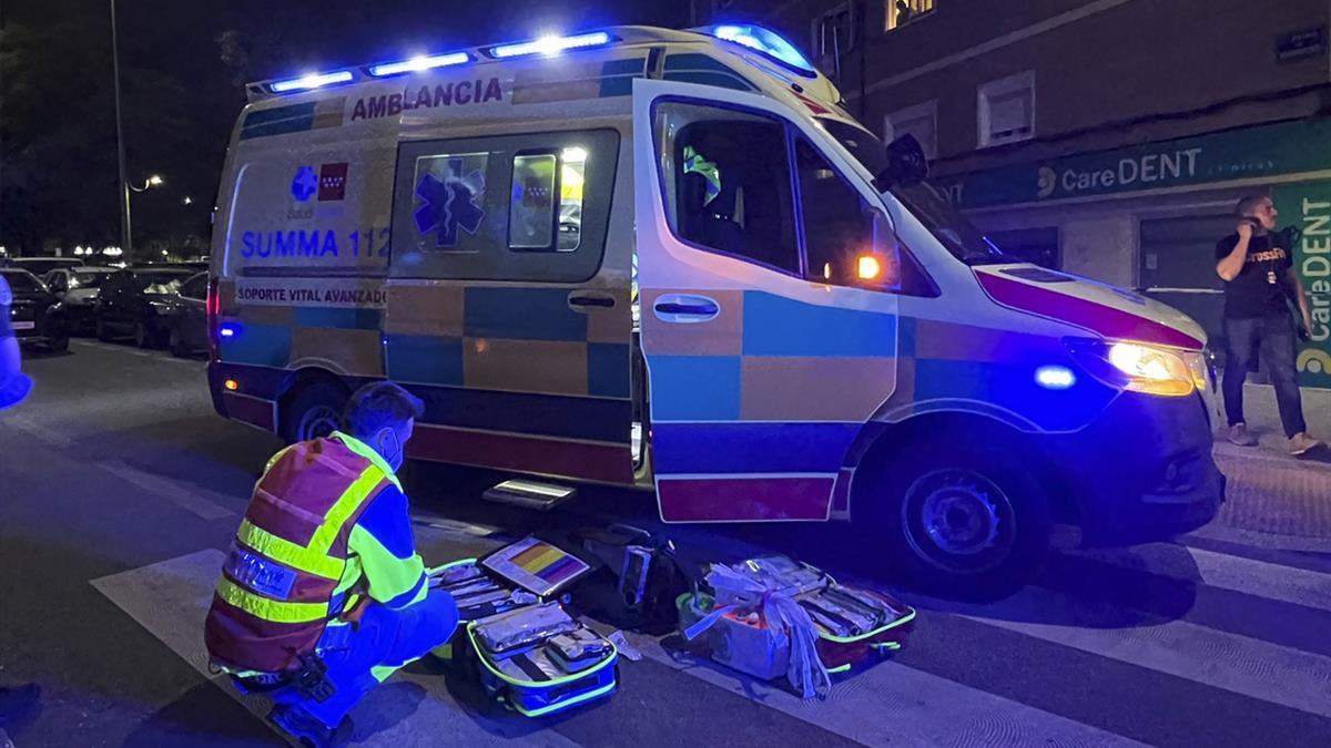 Los sanitarios han intentado estabilizar al menor de 2 años