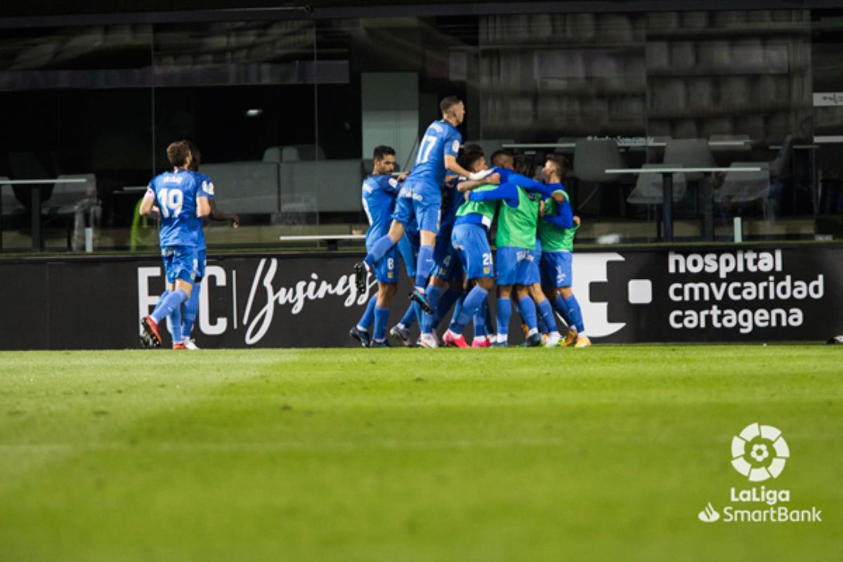 Empató a uno en su visita al recién ascendido Cartagena