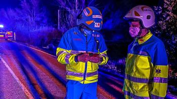 Los bomberos le consiguieron rescatar en la zona del Ecce Homo