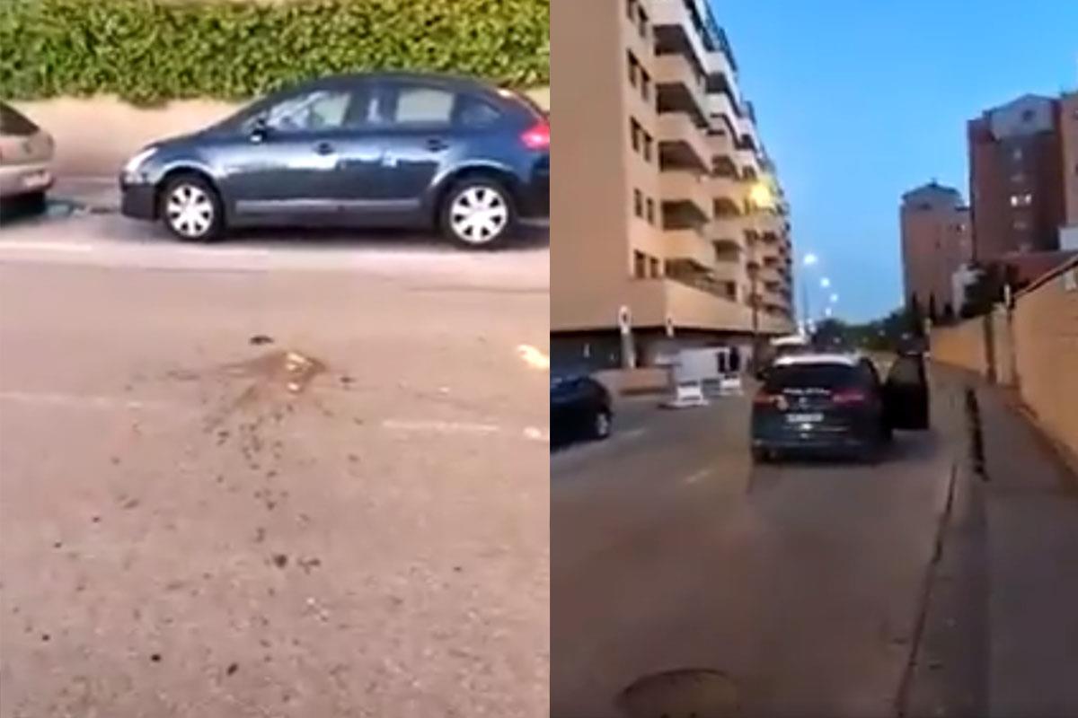 El joven había confeccionado el cóctel molotov en su domicilio. Este lo lanzó contra una patrulla de la policía