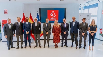 De la Uz y Albert han participado en un encuentro empresarial en Las Rozas

