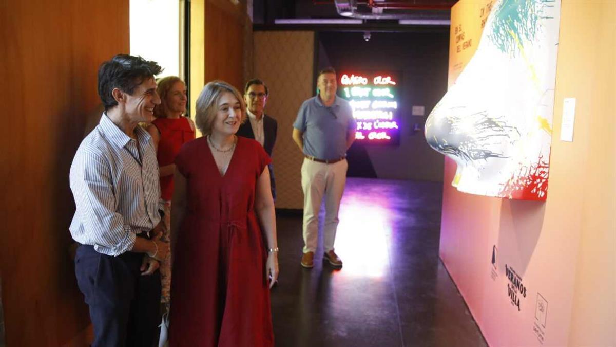 Con la exposición `En el compás del verano´ en el Espacio Cultural Serrería Belga