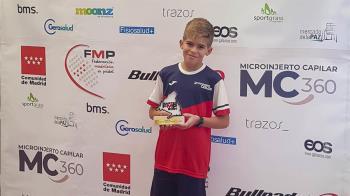 
Darío Peña lleva practicando este deporte desde los cinco años y hace dos comenzó a jugar torneos federados
