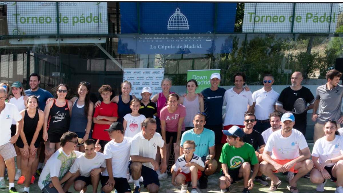 El Torno de Pádel Solidario Down Madrid – CC Plaza Norte 2 ha cumplido su mayoría de edad