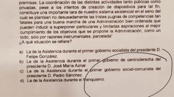 Así se definía en una pregunta planteada durante un examen de Trabajo Social