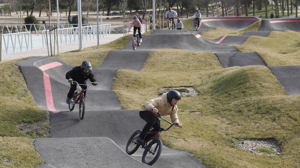 Un nuevo espacio verde de más de 22.000 m2, parte de la estrategia ‘Madrid isla de color’
