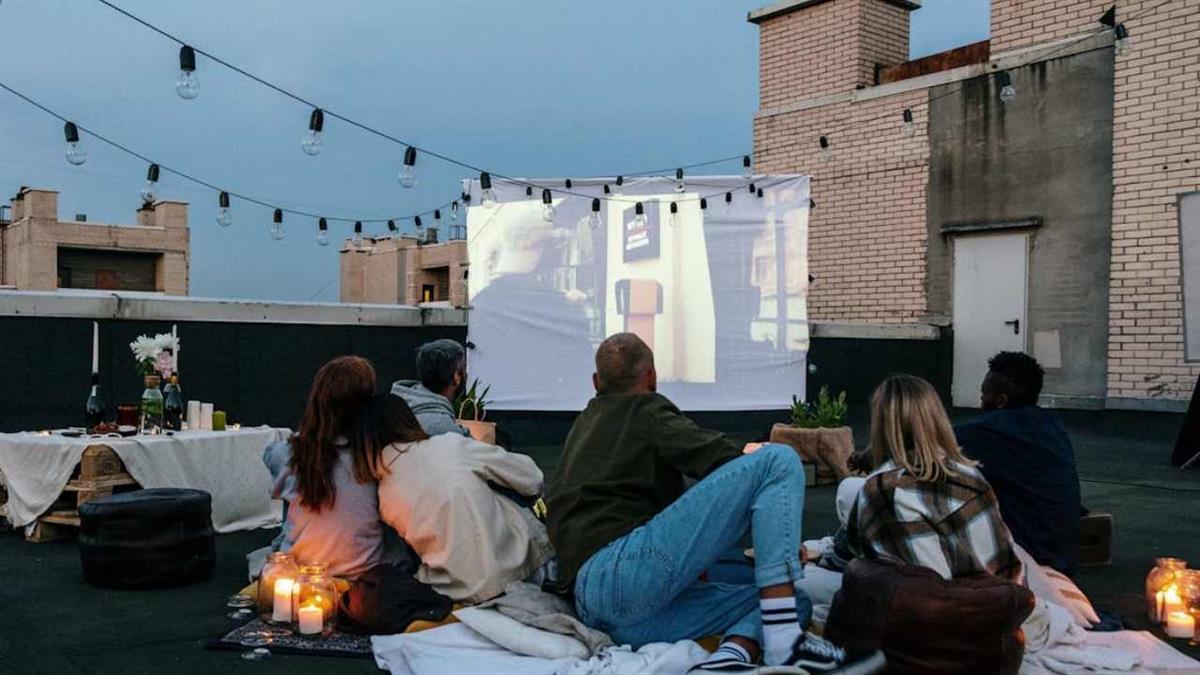 Habrá proyecciones gratuitas al aire libre