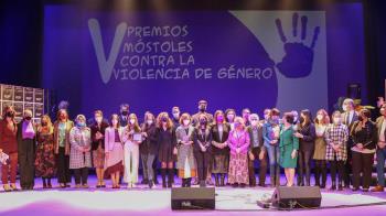 En la V Gala "Móstoles contra la Violencia de Género"