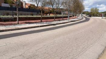 Este martes 2 de abril comienzan las obras de asfaltado  de la calle Carretera de Colmenarejo