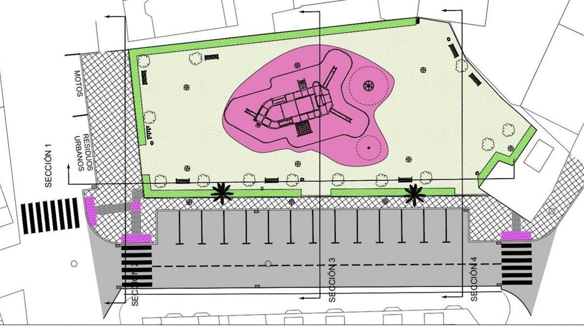 Para ampliar y transformar el viario en Zurbarán
