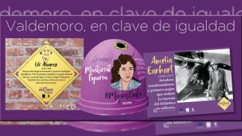 Doce contenedores pondrán cara al mérito de doce mujeres de la localidad