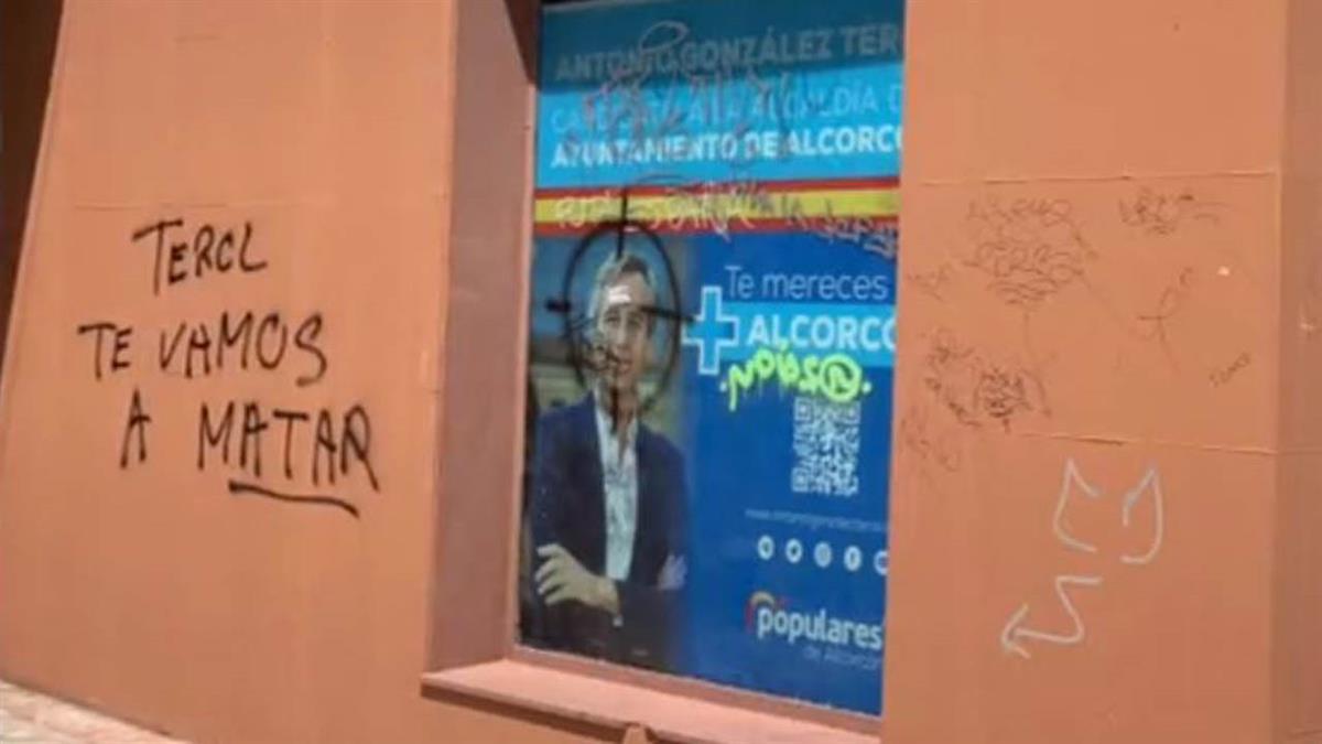 Pintadas y amenazas de muerte eclipsan los días previos al 28M