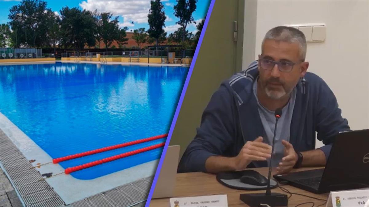 El concejal de Vecinos por Algete, Sergio Velasco Gigorro, preguntaba durante la sesión por la clausura