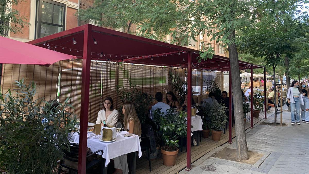 El ayuntamiento se plantea una prórroga da la ampliación de las terrazas de la hostelería 