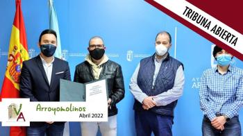 Vecinos por Arroyomolinos no nos ha mandado su tribuna este mes