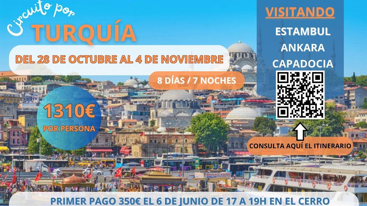 Los vecinos podrán disfrutar de un completo circuito turístico entre el 28 de octubre y 4 de noviembre