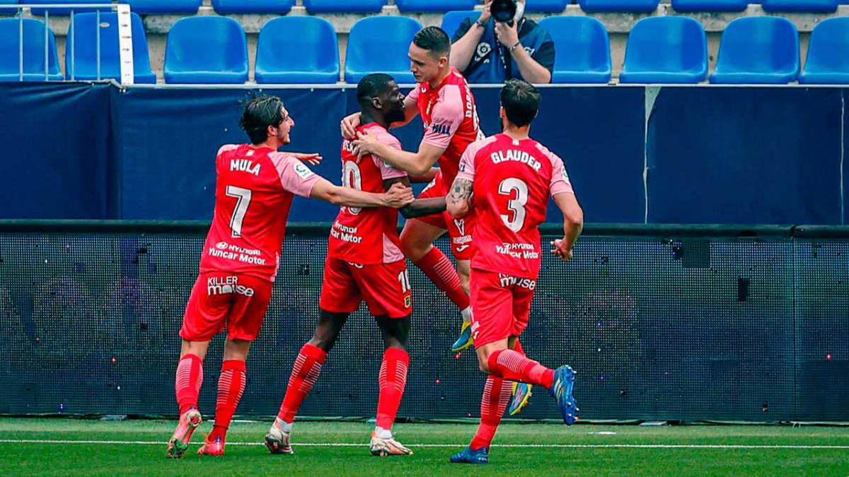 El gol de Randy fue suficiente para que el equipo fuenlabreño sumase los tres puntos