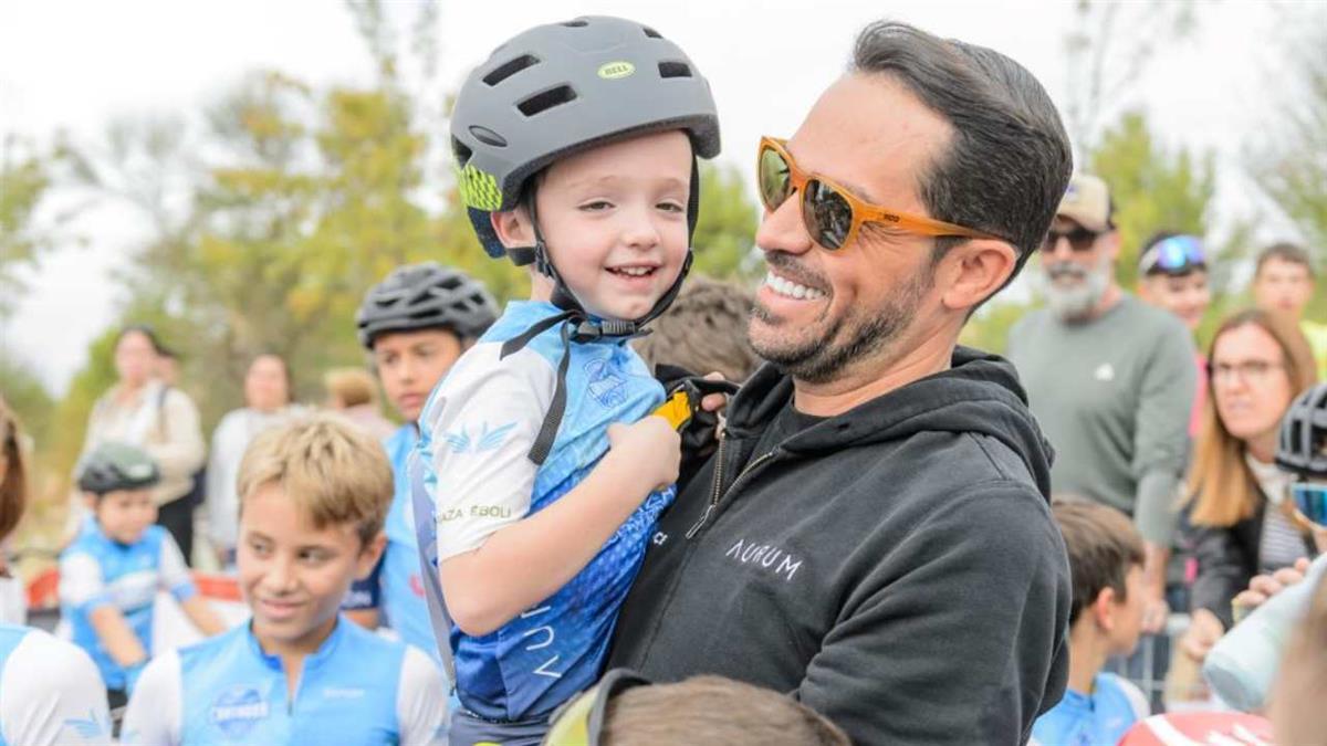 Con la celebración de la VIII Carrera de Escuelas Fundación Alberto Contador
