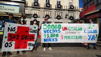 La Plataforma por la Sanidad Pública del distrito convoca una concentración el domingo a las 12:00h 