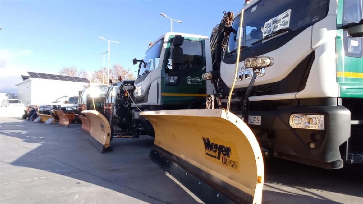 Un total de 200 personas y 40 vehículos integran el dispositivo municipal dentro del Plan de Inclemencias Invernales