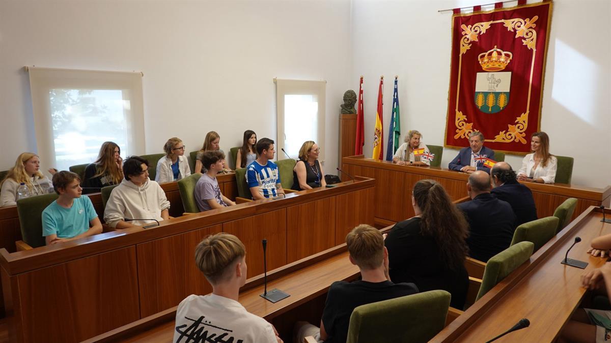 Alumnos ingleses han visitado la ciudad