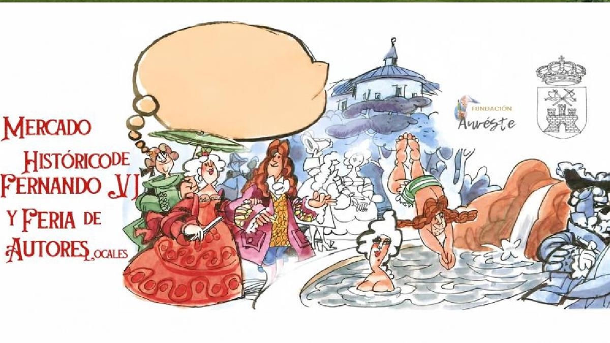 La localidad acoge el Mercado de Fernando VI y la Feria de Autores Locales
